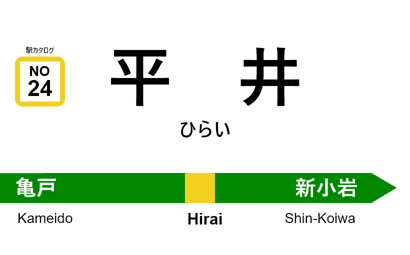 中央・総武線 – 平井駅｜駅カタログ2018