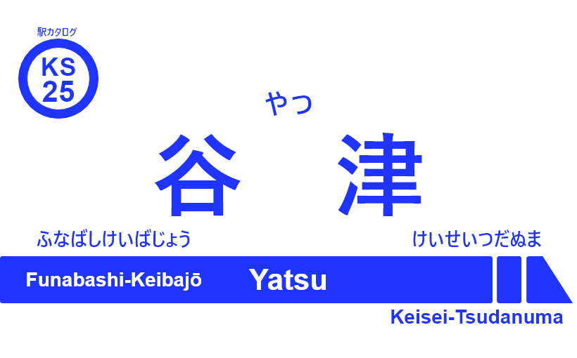 京成本線 – 谷津駅｜駅カタログ2018