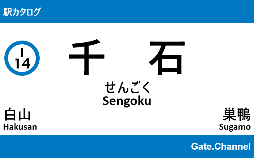 都営三田線 – 千石駅｜駅カタログ2018